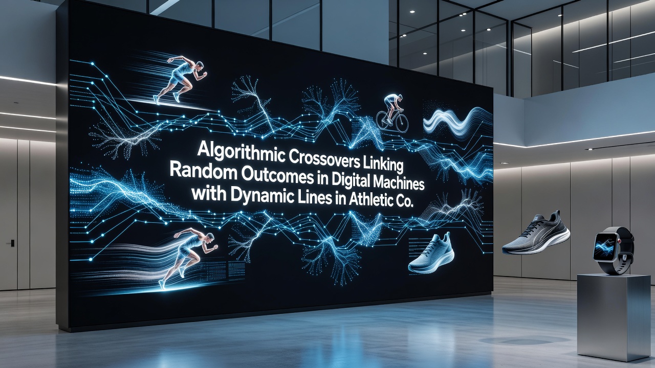 Athletes in motion alongside overlaid mobile betting interfaces showing algorithmic updates