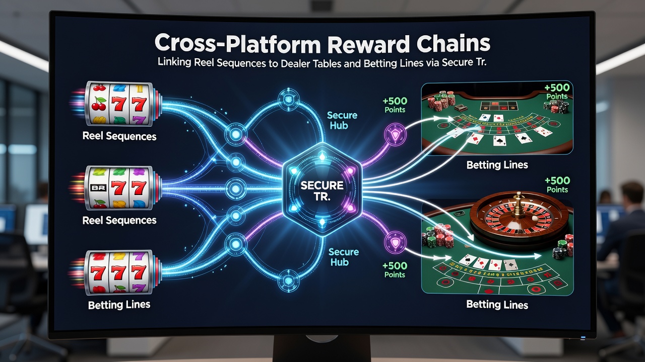 Close-up of secure mobile transfer process between gaming categories on a tablet screen