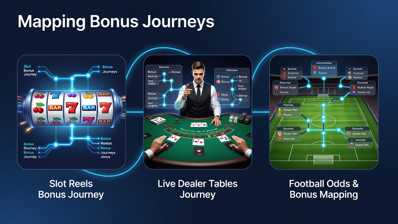 User navigating between slot games, live dealer streams, and football odds within a single mobile application dashboard
