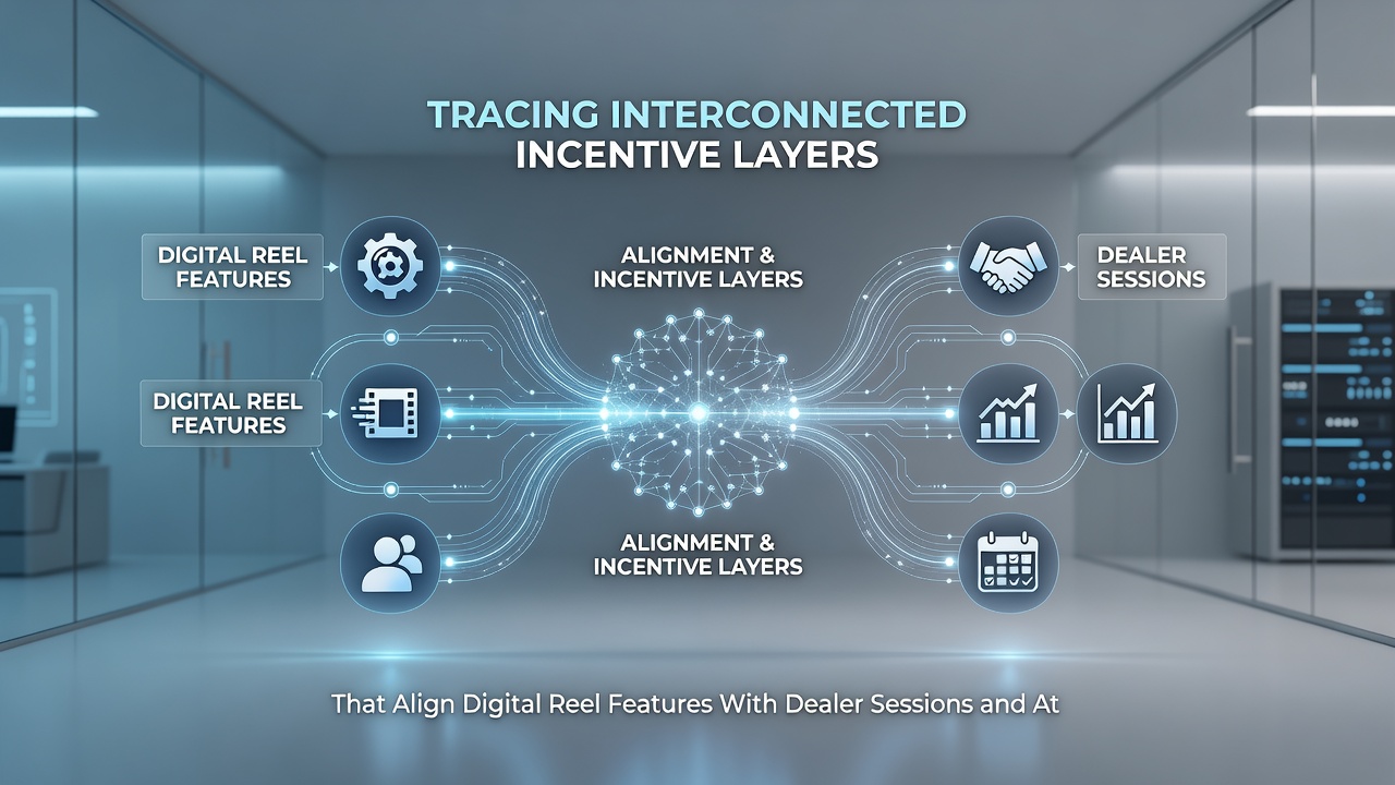 Flow diagram of incentive layers connecting mobile slots, live dealers, and sports predictions